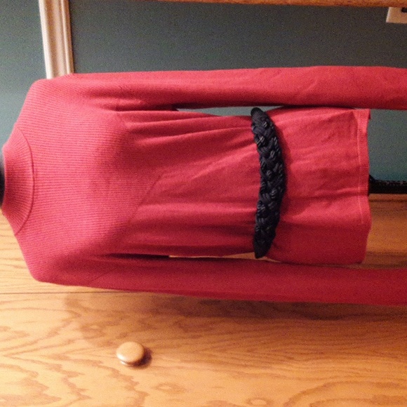 EUC 80s set of two Vintage stretchy braided rope  belts, sz M/L - Picture 2 of 5